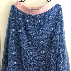 Lularoe Blue Lace Lola